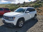 2018 Volkswagen Atlas Se Белый vin: 1V2DR2CA6JC520211