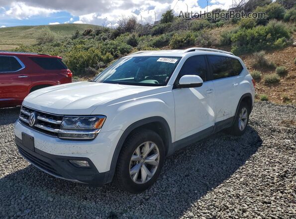 1V2DR2CA6JC520211 2018 VOLKSWAGEN ATLAS Белый Передняя левая четверть