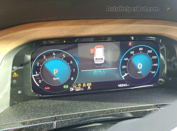 1V2DR2CA8RC509075 2024 VOLKSWAGEN ATLAS Серебряный Вид щитка приборов