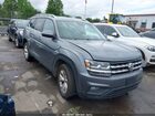 2019 Volkswagen Atlas 3.6l V6 Se Gray vin: 1V2DR2CA9KC542401