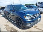 2019 Volkswagen Atlas 3.6l V6 Sel Blue vin: 1V2ER2CA2KC521040