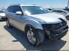 2019 Volkswagen Atlas 3.6l V6 Sel Silver vin: 1V2ER2CA4KC503879
