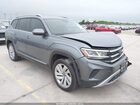 2021 Volkswagen Atlas 3.6l V6 Sel Gray vin: 1V2ER2CA5MC503697