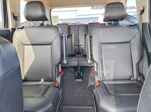 1V2ER2CA9MC504285 2021 VOLKSWAGEN ATLAS Black Вид задніх сидінь
