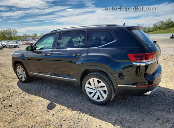 1V2ER2CA9MC504285 2021 VOLKSWAGEN ATLAS Black Задня ліва чверть