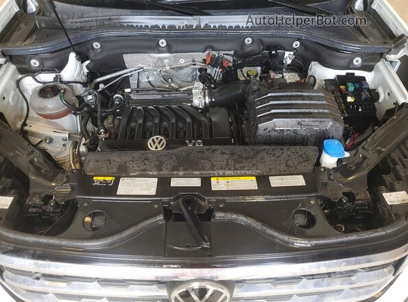 1V2FE2CA6MC221410 2021 VOLKSWAGEN ATLAS White Вид задньої частини салону