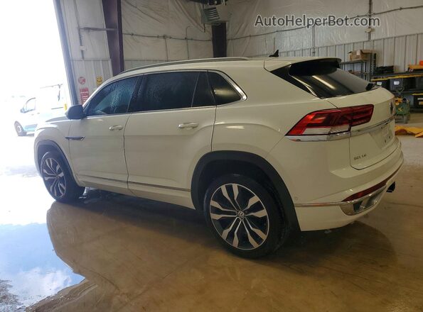 1V2FE2CA6MC221410 2021 VOLKSWAGEN ATLAS White Задня ліва чверть