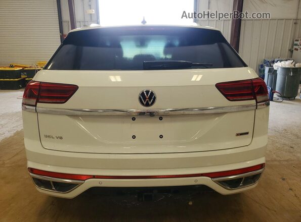 1V2FE2CA6MC221410 2021 VOLKSWAGEN ATLAS White Вид ззаду