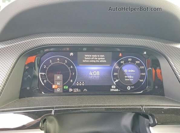 1V2FE2CA9SC209071 2025 VOLKSWAGEN ATLAS Белый Вид щитка приборов