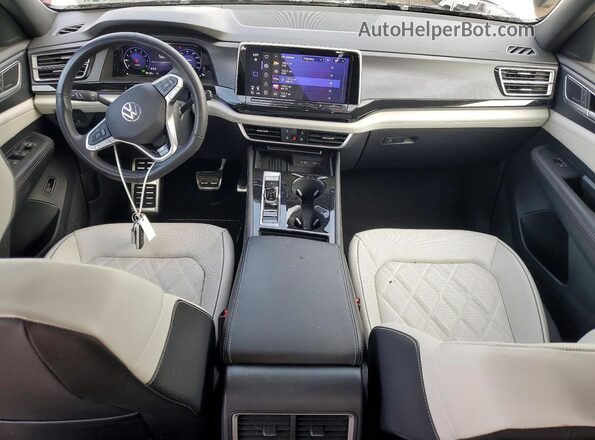 1V2FE2CA9SC209071 2025 VOLKSWAGEN ATLAS Белый Вид панели приборов