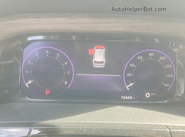 1V2FR2CA9SC517670 2025 VOLKSWAGEN ATLAS Черный Вид щитка приборов