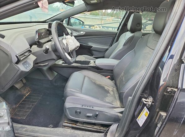 1V2GNPE80PC006329 2023 VOLKSWAGEN ID.4 Черный Вид салона спереди