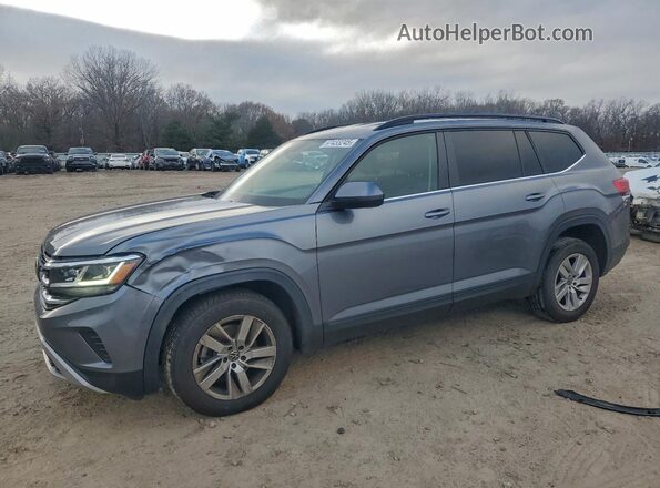1V2GP2CA2MC515935 2021 VOLKSWAGEN ATLAS Charcoal Vista tres cuartos delantera izquierda