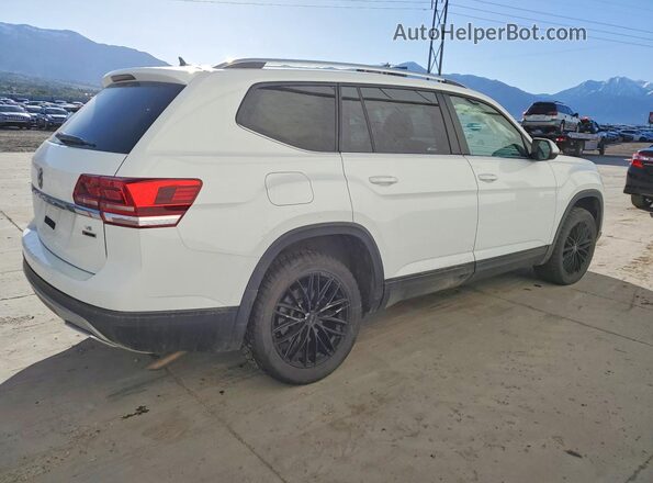 1V2GR2CA0JC552424 2018 VOLKSWAGEN ATLAS Белый Задняя правая четверть