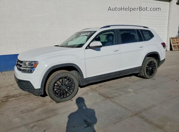 1V2GR2CA0JC552424 2018 VOLKSWAGEN ATLAS Белый Передняя левая четверть