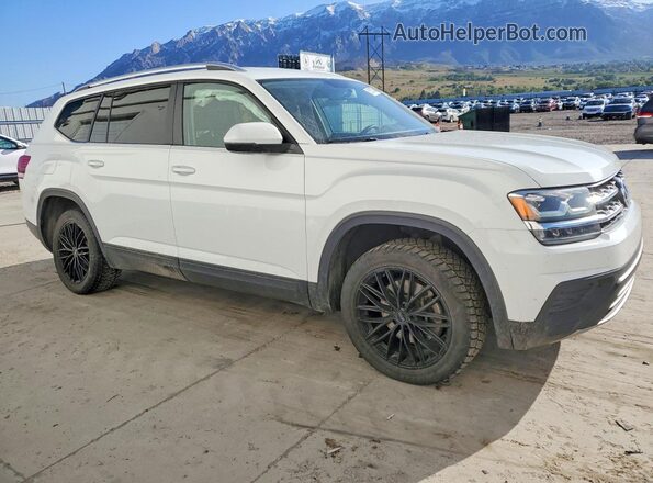 1V2GR2CA0JC552424 2018 VOLKSWAGEN ATLAS Белый Передняя правая четверть