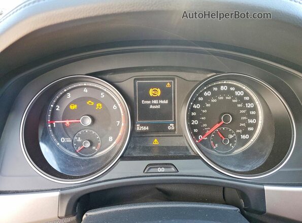 1V2GR2CA2KC592375 2019 VOLKSWAGEN ATLAS Серый Вид щитка приборов