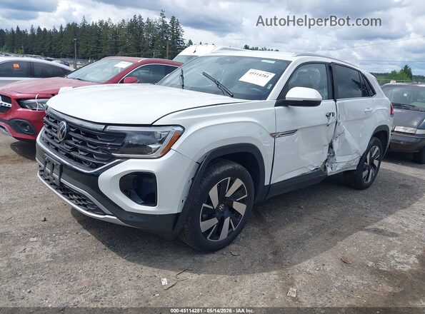 1V2HE2CA5SC228029 2025 VOLKSWAGEN ATLAS White Przód lewy