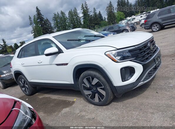 1V2HE2CA5SC228029 2025 VOLKSWAGEN ATLAS White Widok wnętrza z tyłu