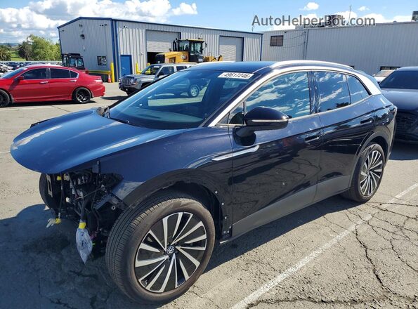 1V2HMPE84PC058604 2023 VOLKSWAGEN ID.4 Черный Передняя левая четверть
