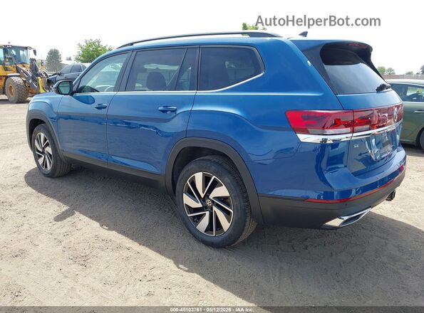 1V2HN2CA7TC553413 2026 VOLKSWAGEN ATLAS Синий Задняя левая четверть