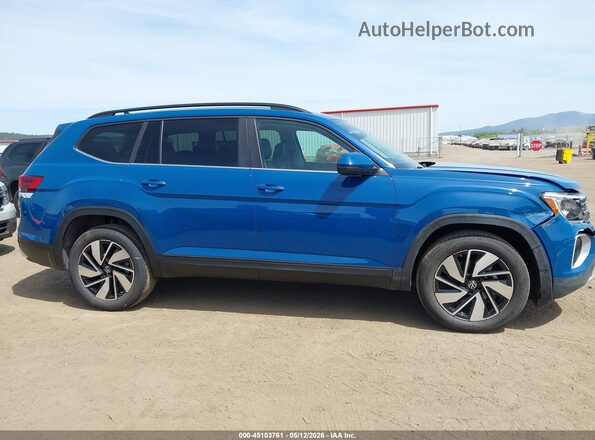 1V2HN2CA7TC553413 2026 VOLKSWAGEN ATLAS Синий Вид задней части салона
