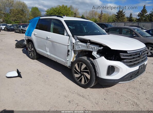 1V2HR2CA2SC521066 2025 VOLKSWAGEN ATLAS Белый Передняя правая четверть