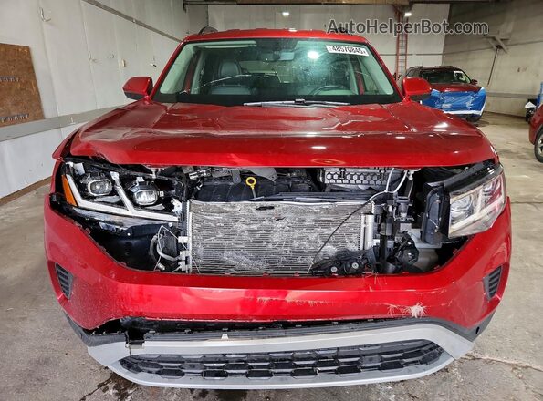 1V2HR2CA6PC541148 2023 VOLKSWAGEN ATLAS Красный Вид спереди