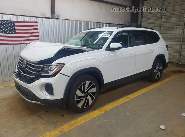 1V2HR2CA6SC536654 2025 VOLKSWAGEN ATLAS White Vista tres cuartos delantera izquierda