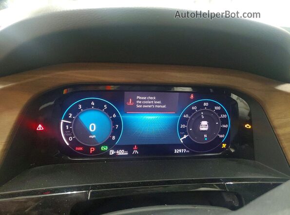 1V2HR2CA6SC536654 2025 VOLKSWAGEN ATLAS White Vista del cuadro de instrumentos