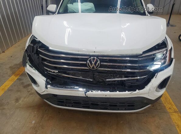 1V2HR2CA6SC536654 2025 VOLKSWAGEN ATLAS White Vista interior trasera
