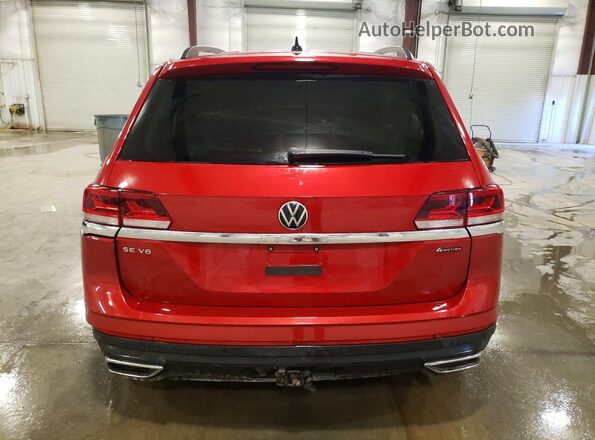 1V2HR2CA7PC516954 2023 VOLKSWAGEN ATLAS Maroon Вид ззаду