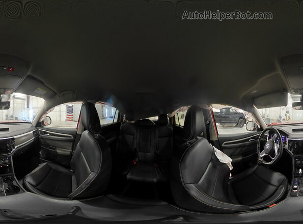 1V2HR2CA7PC516954 2023 VOLKSWAGEN ATLAS Maroon Панорамний вид салону 360°