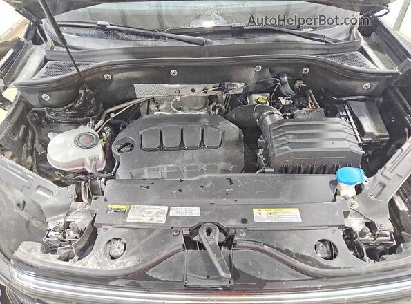 1V2JE2CA4RC200136 2024 VOLKSWAGEN ATLAS Черный Вид подкапотного пространства