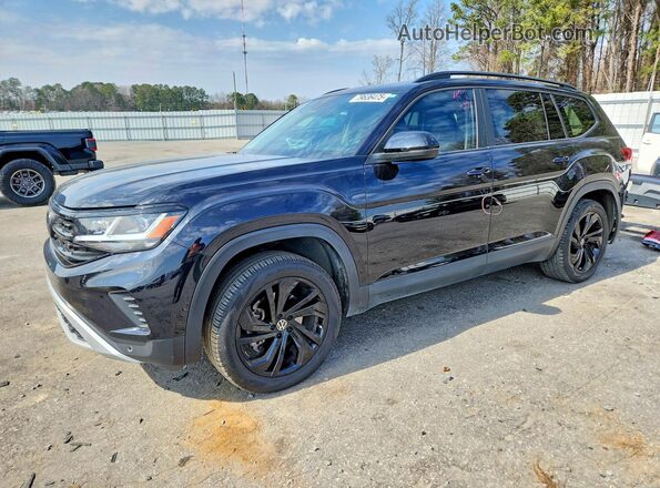 1V2JR2CA5PC502455 2023 VOLKSWAGEN ATLAS Черный Передняя левая четверть