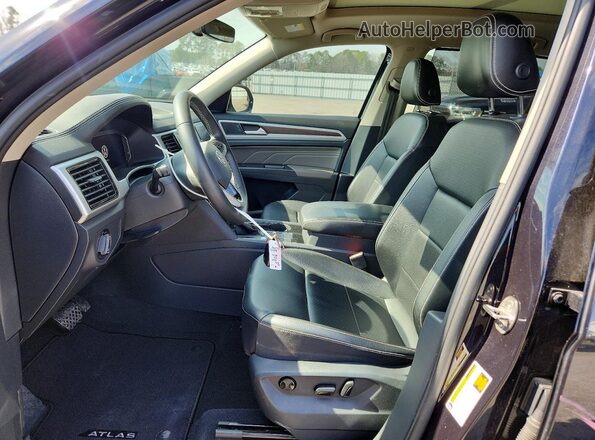 1V2JR2CA5PC502455 2023 VOLKSWAGEN ATLAS Черный Вид салона спереди