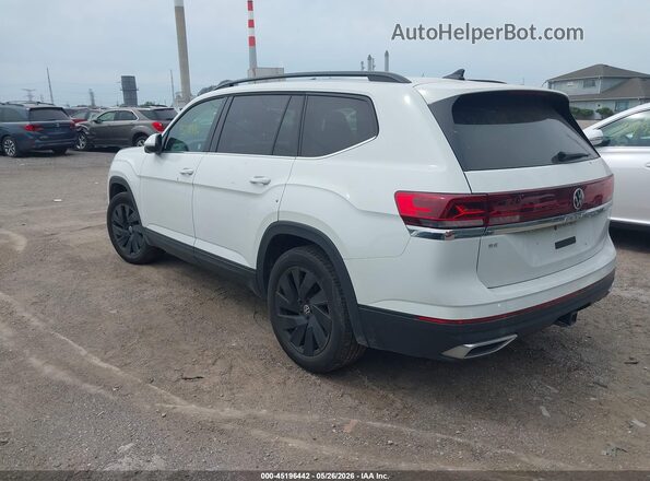 1V2JR2CA5SC567878 2025 VOLKSWAGEN ATLAS White Задня ліва чверть