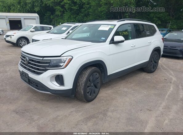 1V2JR2CA5SC567878 2025 VOLKSWAGEN ATLAS White Передня ліва чверть