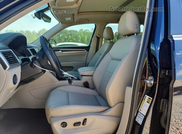 1V2JR2CA8MC549104 2021 VOLKSWAGEN ATLAS Черный Вид салона спереди