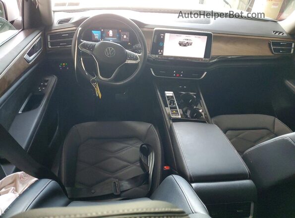1V2KN2CA3TC532032 2026 VOLKSWAGEN ATLAS White Widok deski rozdzielczej