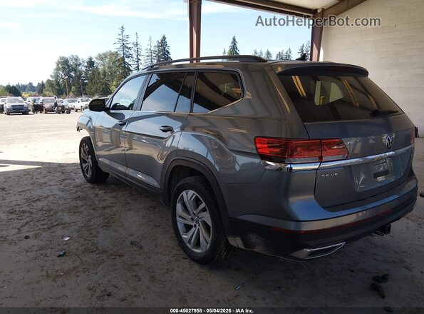 1V2KR2CA3MC506830 2021 VOLKSWAGEN ATLAS Серебряный Задняя левая четверть