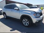 2018 Volkswagen Atlas 3.6l V6 Se Silver vin: 1V2KR2CA7JC515641