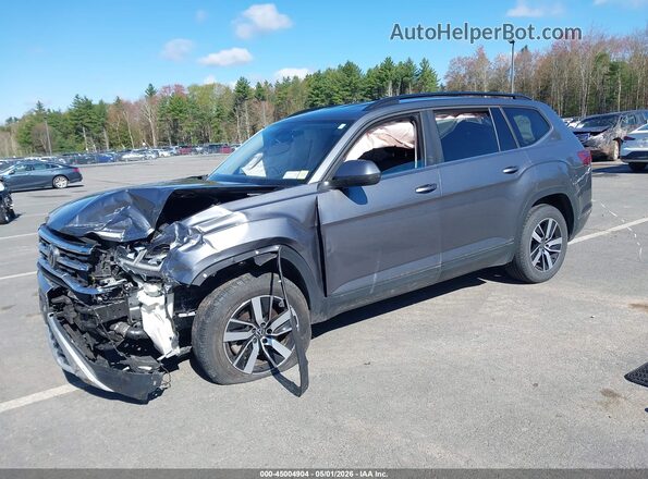 1V2LP2CAXNC509378 2022 VOLKSWAGEN ATLAS Серый Передняя левая четверть