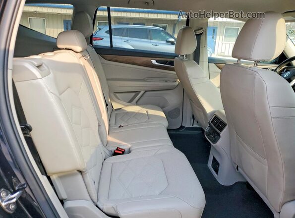 1V2LR2CA1RC565354 2024 VOLKSWAGEN ATLAS Черный Вид задней части салона
