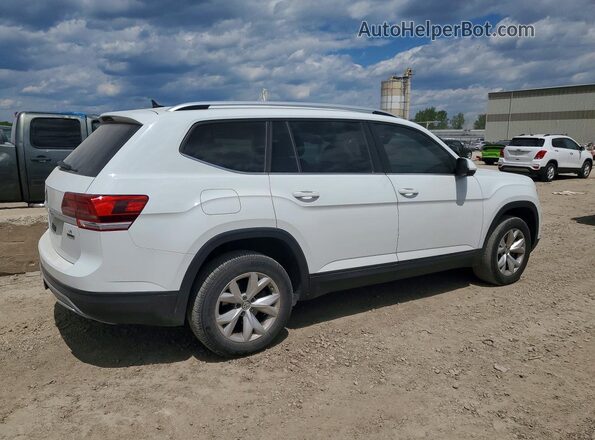 1V2LR2CA2KC520753 2019 VOLKSWAGEN ATLAS Белый Задняя правая четверть