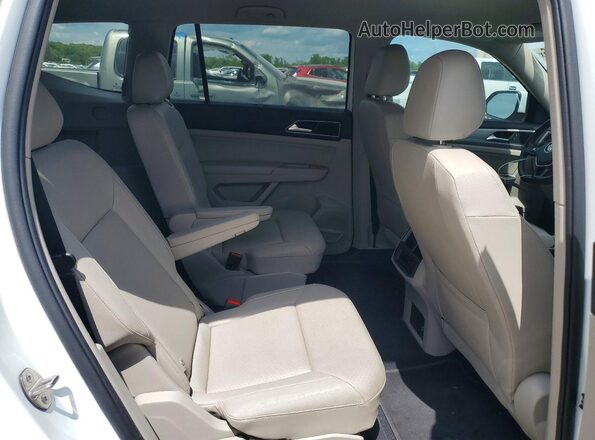 1V2LR2CA2KC520753 2019 VOLKSWAGEN ATLAS Белый Вид задних сидений
