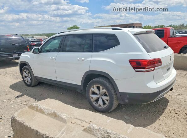 1V2LR2CA2KC520753 2019 VOLKSWAGEN ATLAS Белый Задняя левая четверть