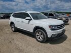 2019 Volkswagen Atlas Se Белый vin: 1V2LR2CA2KC520753