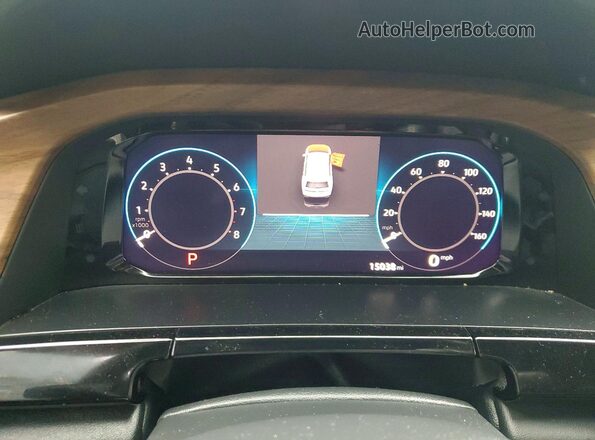 1V2LR2CA2RC604887 2024 VOLKSWAGEN ATLAS Черный Вид щитка приборов
