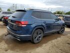 2020 Volkswagen Atlas Se Синий vin: 1V2LR2CA8LC503683